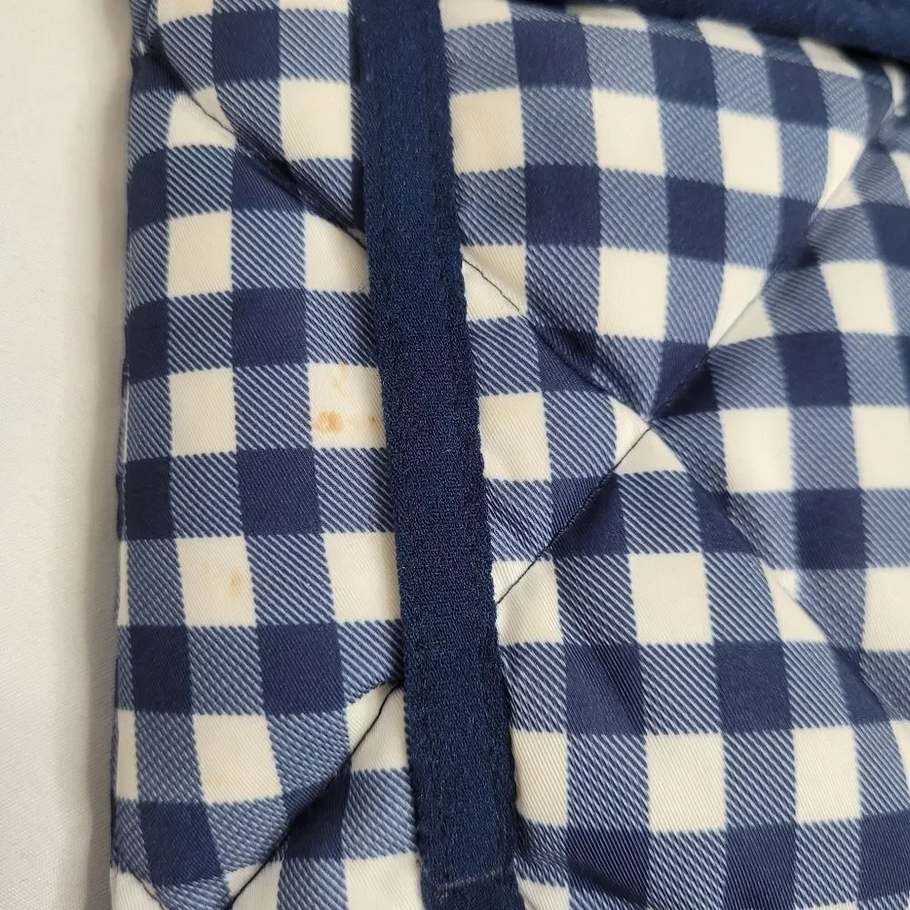 J. Crew blue white
